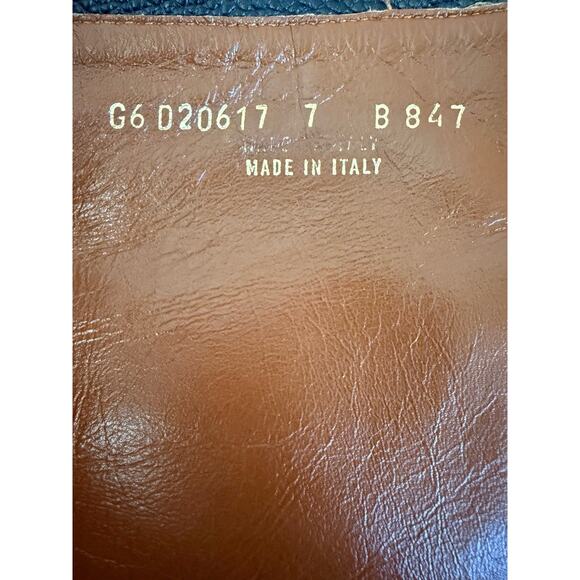 Vintage Cole Haan Italian Handcrafted Leather Equestrian Riding Boots Pristine 7 - Picture 6 of 9